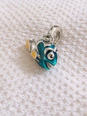 Pixar Dory Fish Charm Silver Charm For Pandora Bracelet Necklace